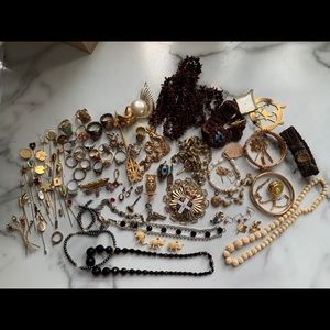 Wonderful Great Junk Drawer Jewelry Lot